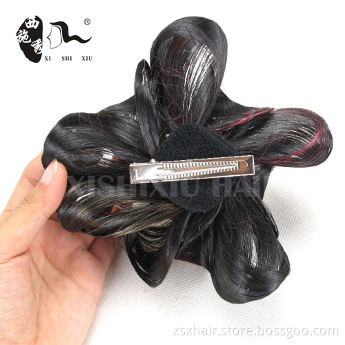 Fashion Hair Accessories large flower hair clips bun
